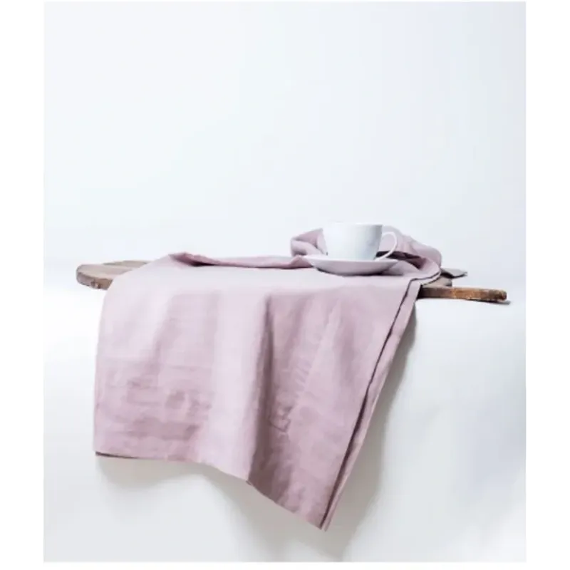 Lilac Linen Tablecloth