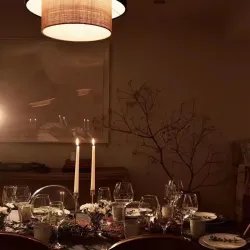 Charcoal Linen Tablecloth