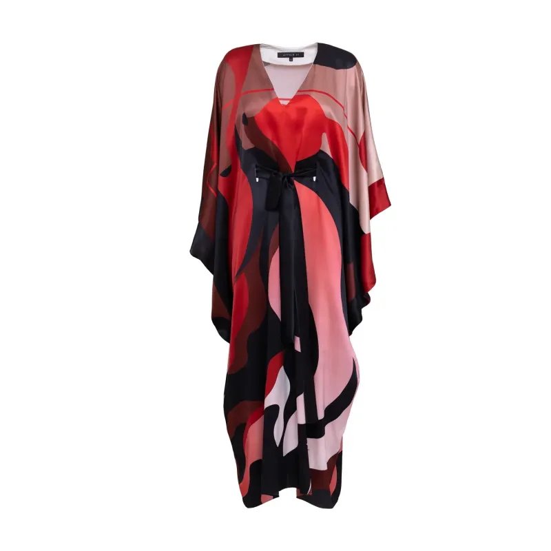 Sahara Pink Silk Dress