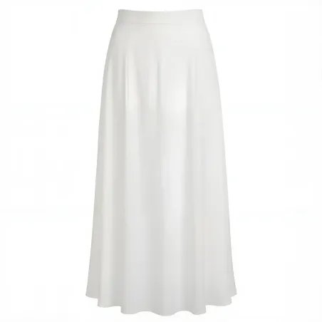 Alba Silk Midi Skirt