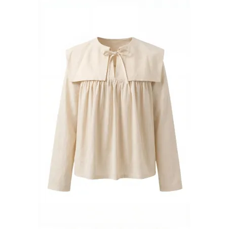 Prospère Cotton White Blouse