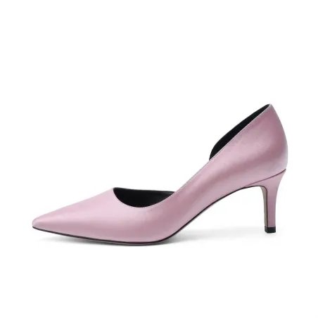 Mad About Dusty Pink Shoes 24 K Gold