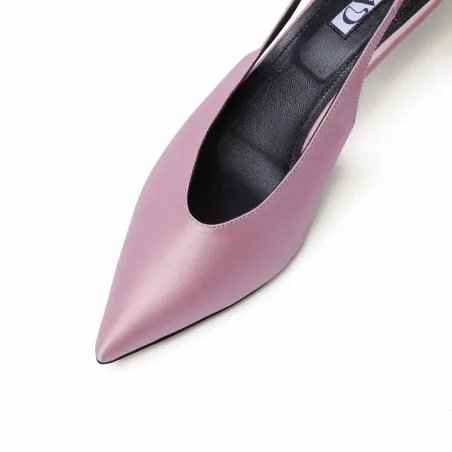 Mad But Comfortable Pink Slingback Shoes