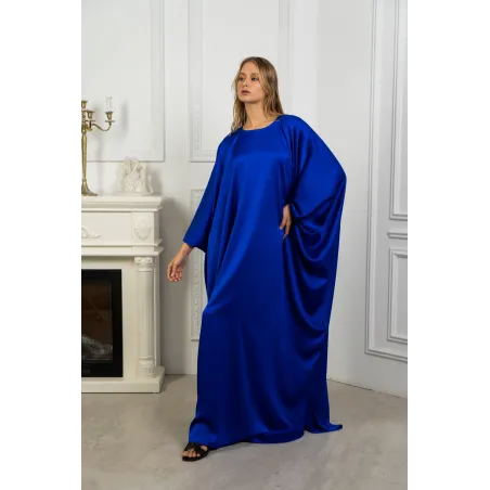 AMARANTH  BLUE abaya