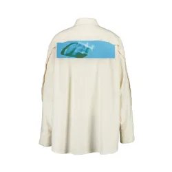 Cotton SHIRT WITH PAINTED PANEL WOMEN