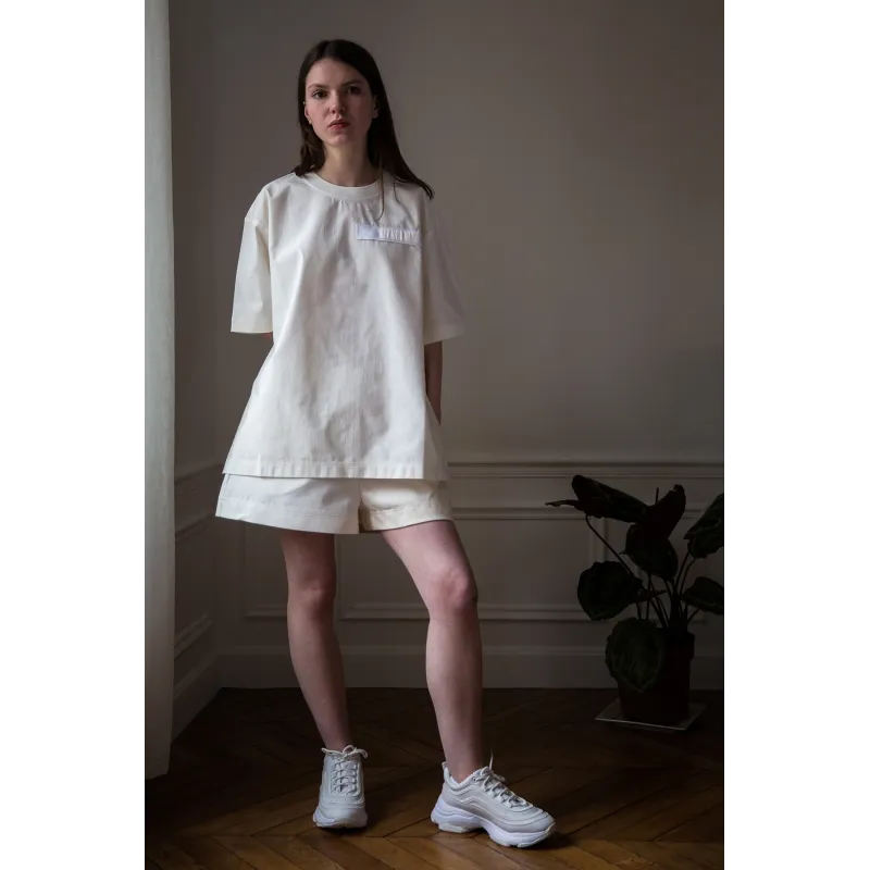ZERO WASTE COTTON T-SHIRT WOMEN