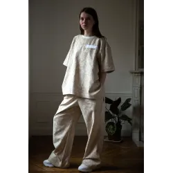 ZERO WASTE JACQUARD TROUSERS Women