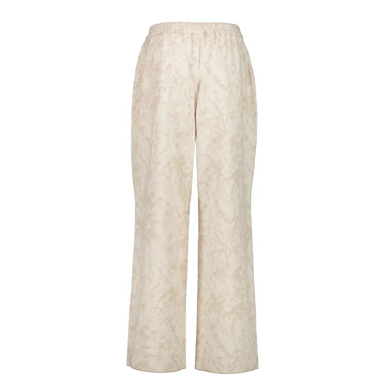 ZERO WASTE JACQUARD TROUSERS MEN