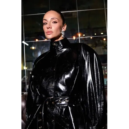 Allure Black Leather Jacket