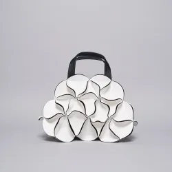 Blossom Shoulder Bag Boston White
