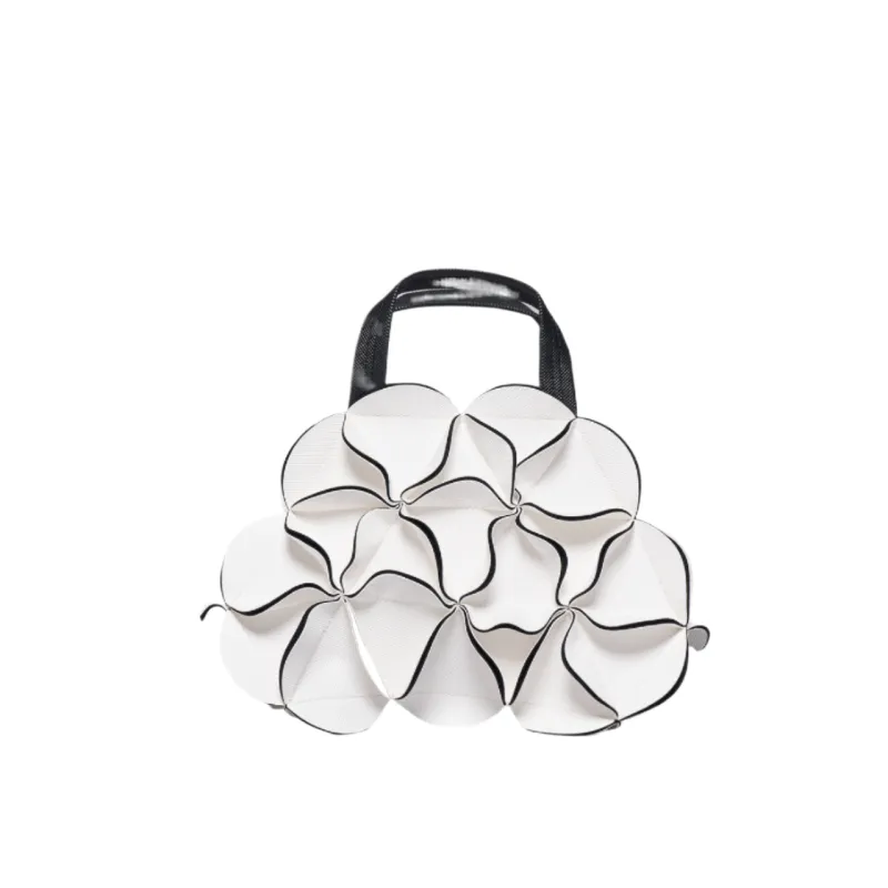 Blossom Shoulder Bag Boston White