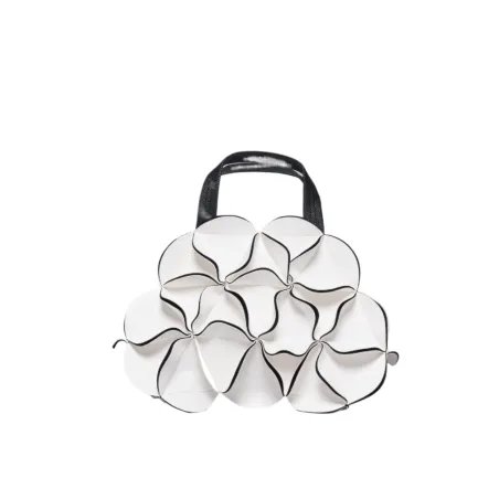 Blossom Shoulder Bag Boston White