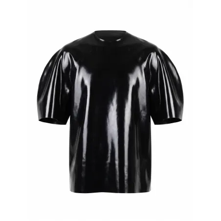 Black Sculptural T-Shirt