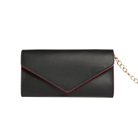 Gala Black Clutch Vegan Apple Leather