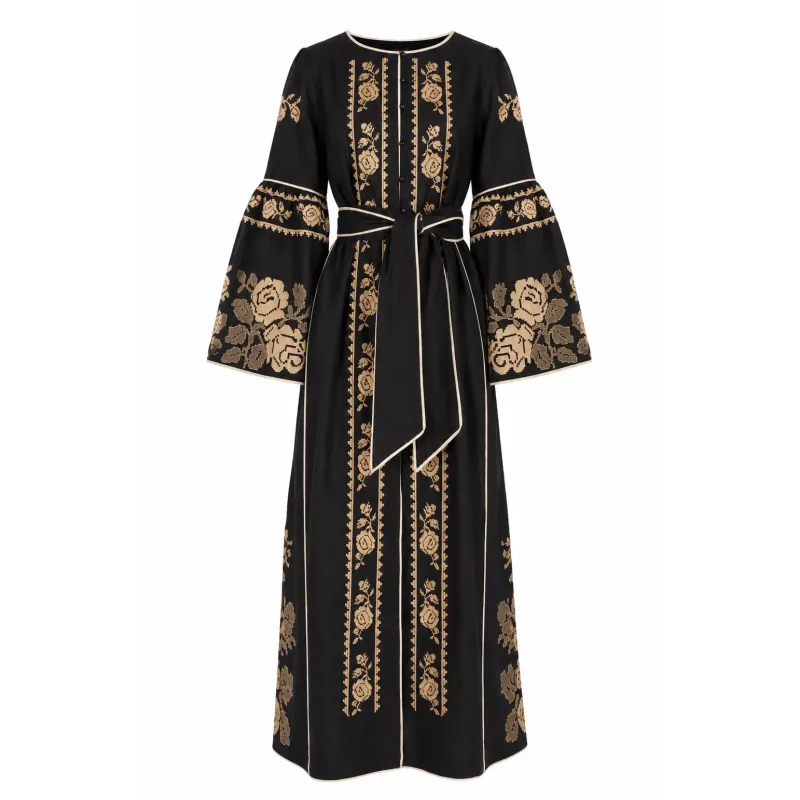 GRACE ROYAL Linen Dress