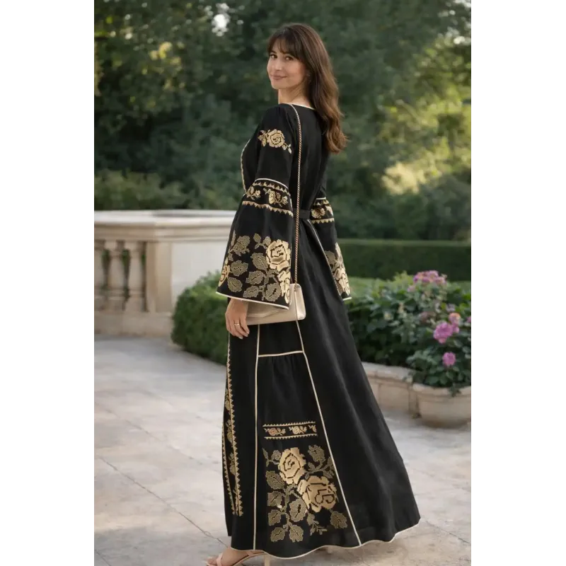 GRACE ROYAL Linen Dress