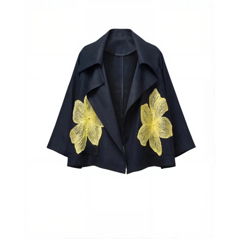 Vertigo Linen Jacket