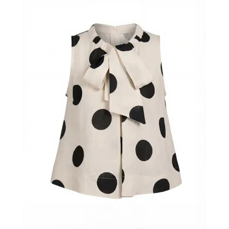 White Bow Top