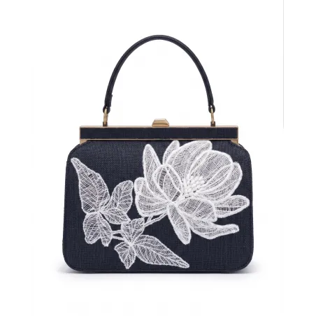 Black Rafia Bag