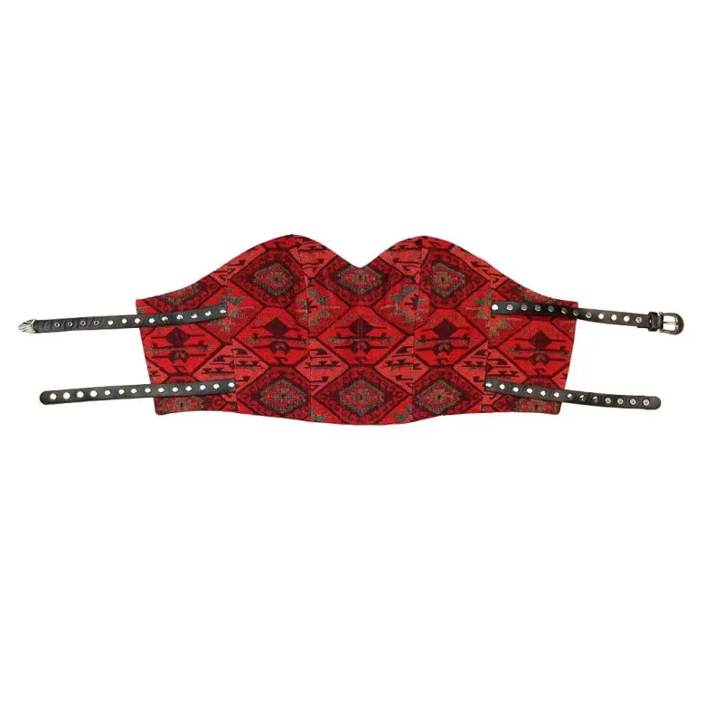 Crimson Heritage Red Corset