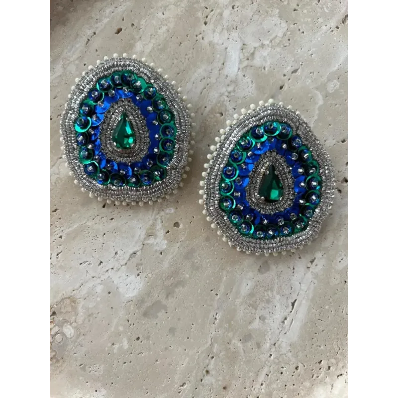 Whisper of Elegance Statment Earrings